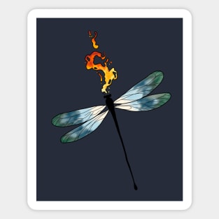 Fire Breathing Dragonfly Magnet